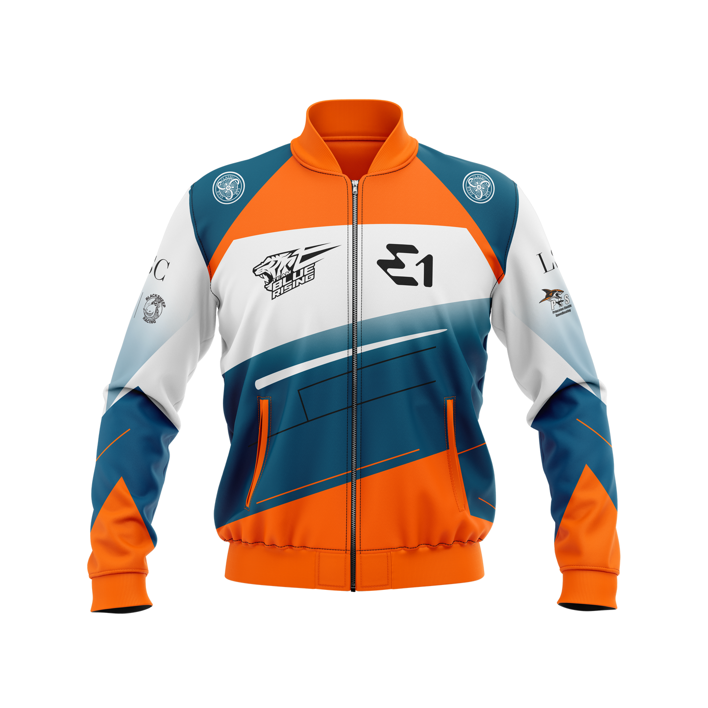 Bomber Jacket | Team Blue Rising - Collaborative Special Edition